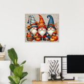 Autumn Gnomes Poster (Heimbüro)