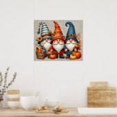 Autumn Gnomes Poster (Küche)
