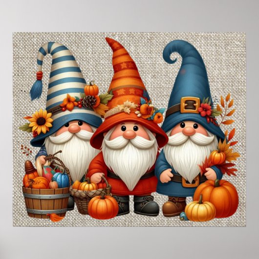 Autumn Gnomes Poster (Vorne)