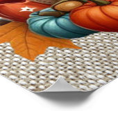 Autumn Gnomes Poster (Ecke)