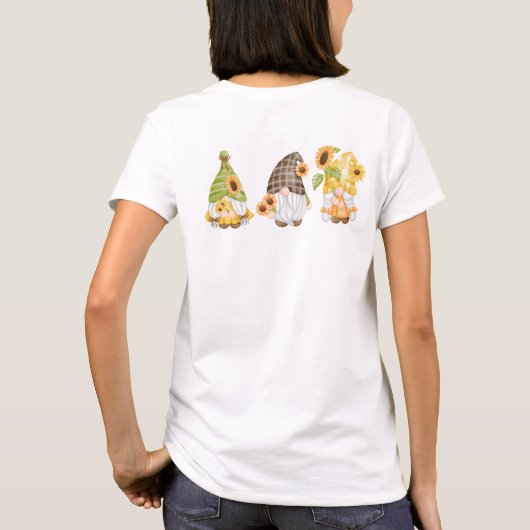 Autumn Gnomes T-Shirt (Rückseite)