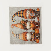Autumn Gnomes Tapestry Wandteppich (Vorderseite)