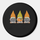 Autumn Gnomes With Pumpkins It’s Fall Y’all Hallow Magnet (Vorne)