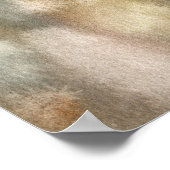 Autumn Gold Fairy Poster Print von Molly Harrison (Ecke)