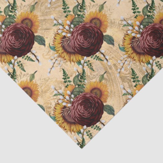 Autumn Gothic Seidenpapier (Detail)