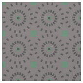 Autumn Gray Circle Pattern Stoff (Nahaufnahme)