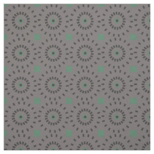Autumn Gray Circle Pattern Stoff