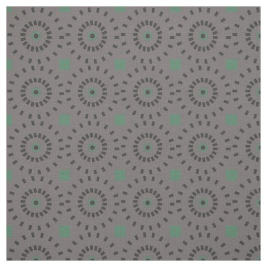 Autumn Gray Circle Pattern Stoff (Muster)