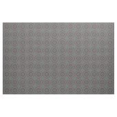 Autumn Gray Circle Pattern Stoff (Fat Quarter (45,7 x 55,9 cm))