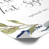 Autumn Greenerenerity Cards & Gifts Custom Text Si Poster (Ecke)