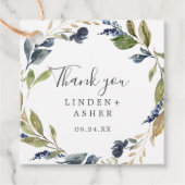 Autumn Greenerenery Vielen Dank Geschenkanhänger (Vorderseite)