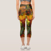 Autumn Gruppierung Capris Leggings (Rückseite)