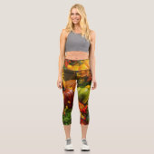 Autumn Gruppierung Capris Leggings (Vorderseite)