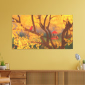 Autumn Guardian Canvas Print Leinwanddruck (Insitu (Wohnzimmer))