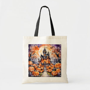 Autumn Halloween Modern Pumpkin Collection Tragetasche