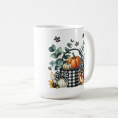 Autumn Harvest Clock Kaffeetasse (VorderseiteRechts)