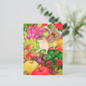 Autumn Harvest Pop Art Ver. Postkarte (Stehend Vorderseite)