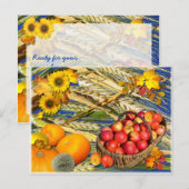 AUTUMN HARVEST ~ Postkarte (Vorne/Hinten)