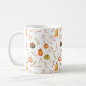 Autumn Harvest Pumpkin Kaffeetasse (Links)
