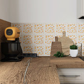 Autumn Harvest Pumpkin Pastell Fliese