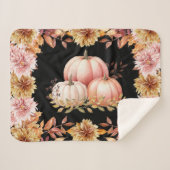 Autumn Harvest Pumpkin Patch Sherpadecke (Vorderseite (Horizontal))