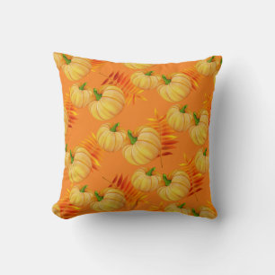 Autumn Harvest Pumpkin Pillow Kissen