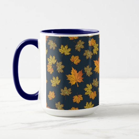 Autumn Herbs & Acorns Tasse (Links)