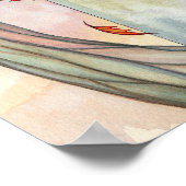 Autumn Hexe Cat Poster Print (Ecke)