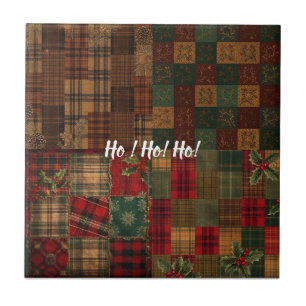 Autumn Holiday Quilt - Festive Plädoyer, Pinecones Fliese