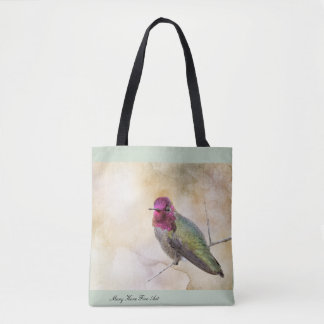 Autumn Hummer Tote Bag Tasche