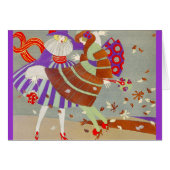 AUTUMN IM WIND Art Déco (Vorderseite (Horizontal))