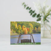 Autumn in the Adirondacks of NY Postcard Postkarte (Stehend Vorderseite)