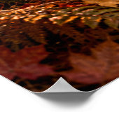 Autumn in the Fourfold Forest Poster (Ecke)