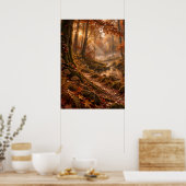 Autumn in the Fourfold Forest Poster (Küche)