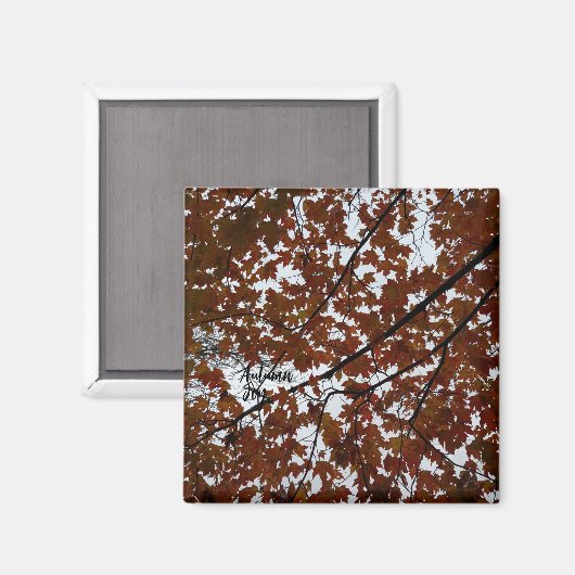 Autumn Joy Magnet (Vorderseite/Rückseite)