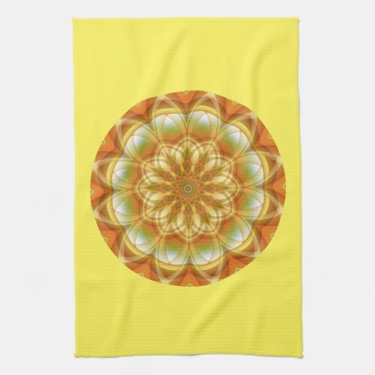 Autumn Kaleidoskop Geschirrtuch (Vertikal)