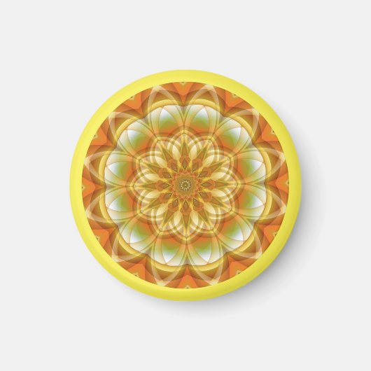 Autumn Kaleidoskop Magnet (Vorne)