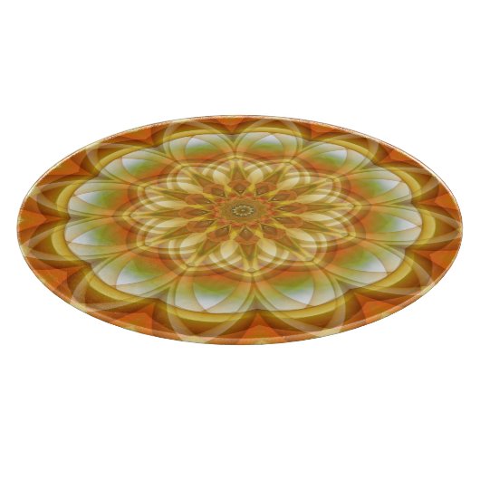 Autumn Kaleidoskop Schneidebrett (Ecke)