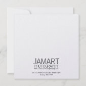 AUTUMN-Karte 5,25 x 5,25 Einladung (Rückseite)