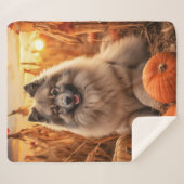 Autumn Keeshond Sherpadecke (Vorderseite (Horizontal))