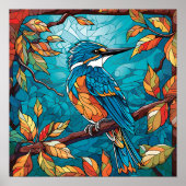 Autumn Kingfisher Poster (Vorne)