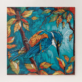 Autumn Kingfisher Puzzle (Horizontal)