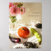 Autumn Kitchen Still Life Poster (Vorne)