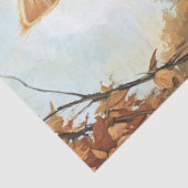 Autumn Kitten mit Pumpkins Decoupage Seidenpapier (Ausschnitt)