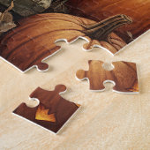 Autumn Kitten mit Pumpkins Puzzle (Seite)