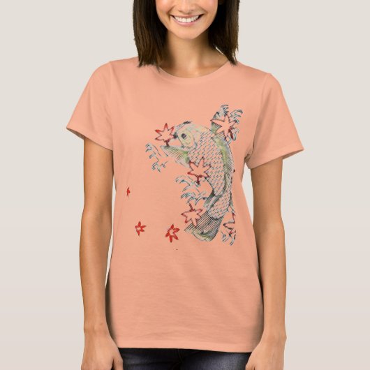 Autumn Koi Pond T-Shirt (Vorderseite)