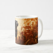 Autumn Labrador Retriever Kaffeetasse (VorderseiteRechts)