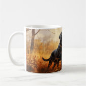 Autumn Labrador Retriever Kaffeetasse (Links)