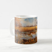 Autumn Labrador Retriever Kaffeetasse (Vorderseite Links)