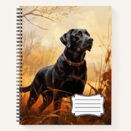 Autumn Labrador Retriever Notizblock